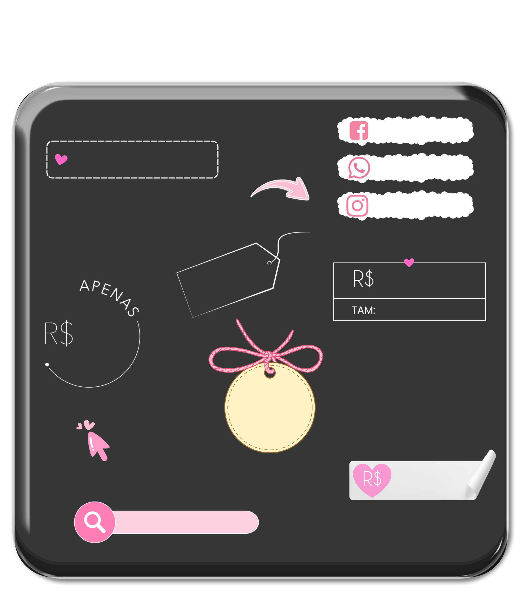 Prévia de figurinha para Stories