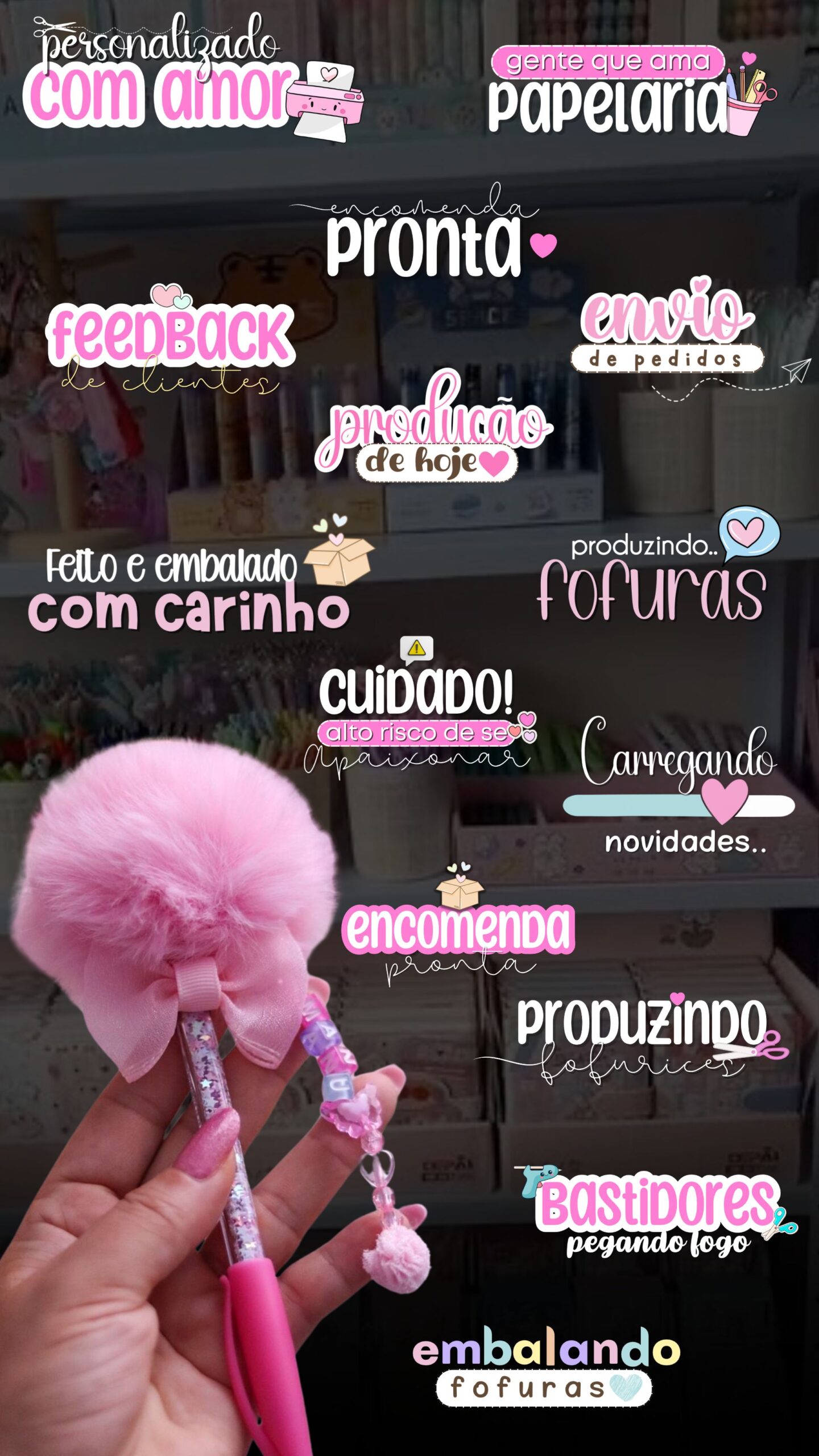 Figurinhas Pack Empreendedoras Criativas
